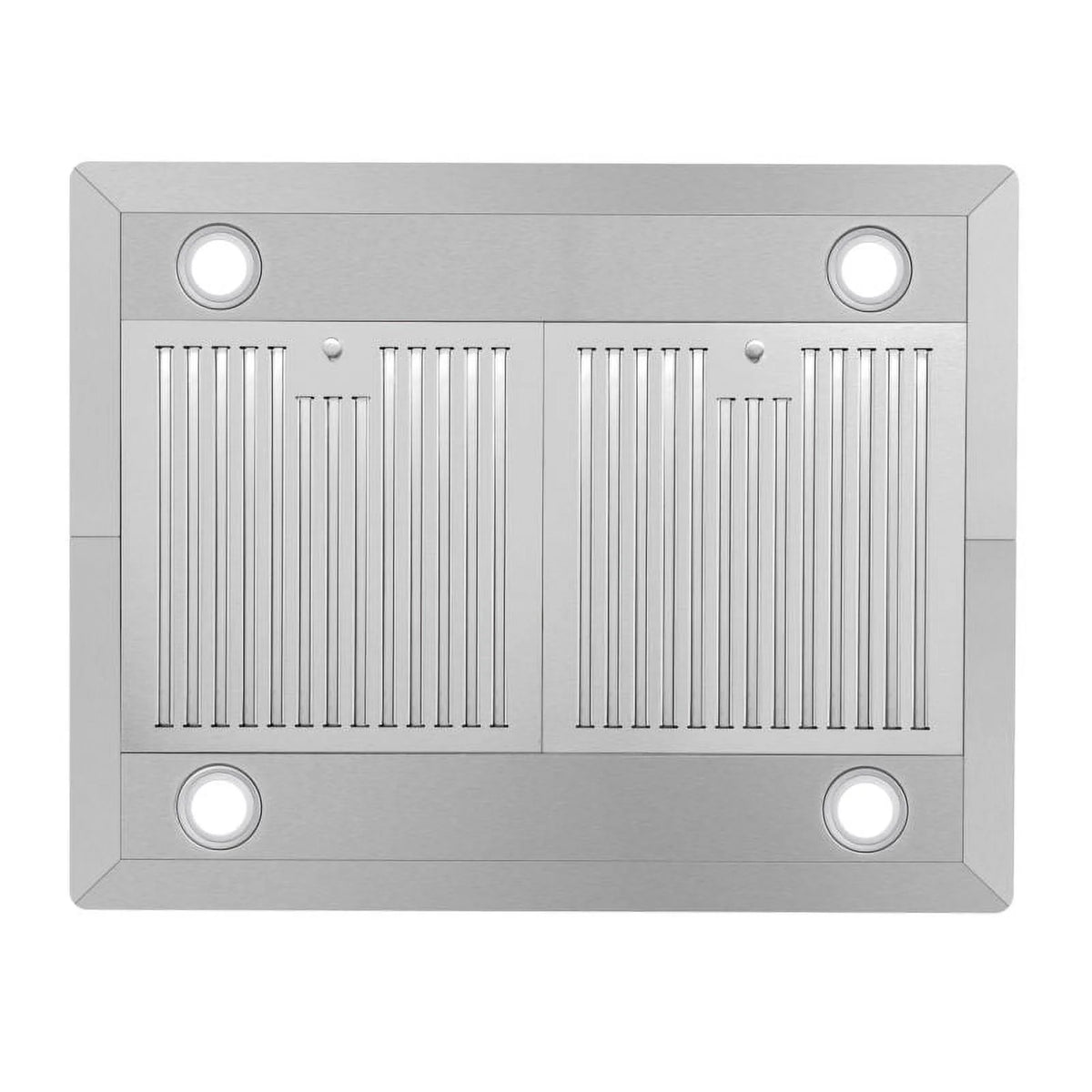30" 380 CFM Ductless Island Range Hood in Stainless Steel D768