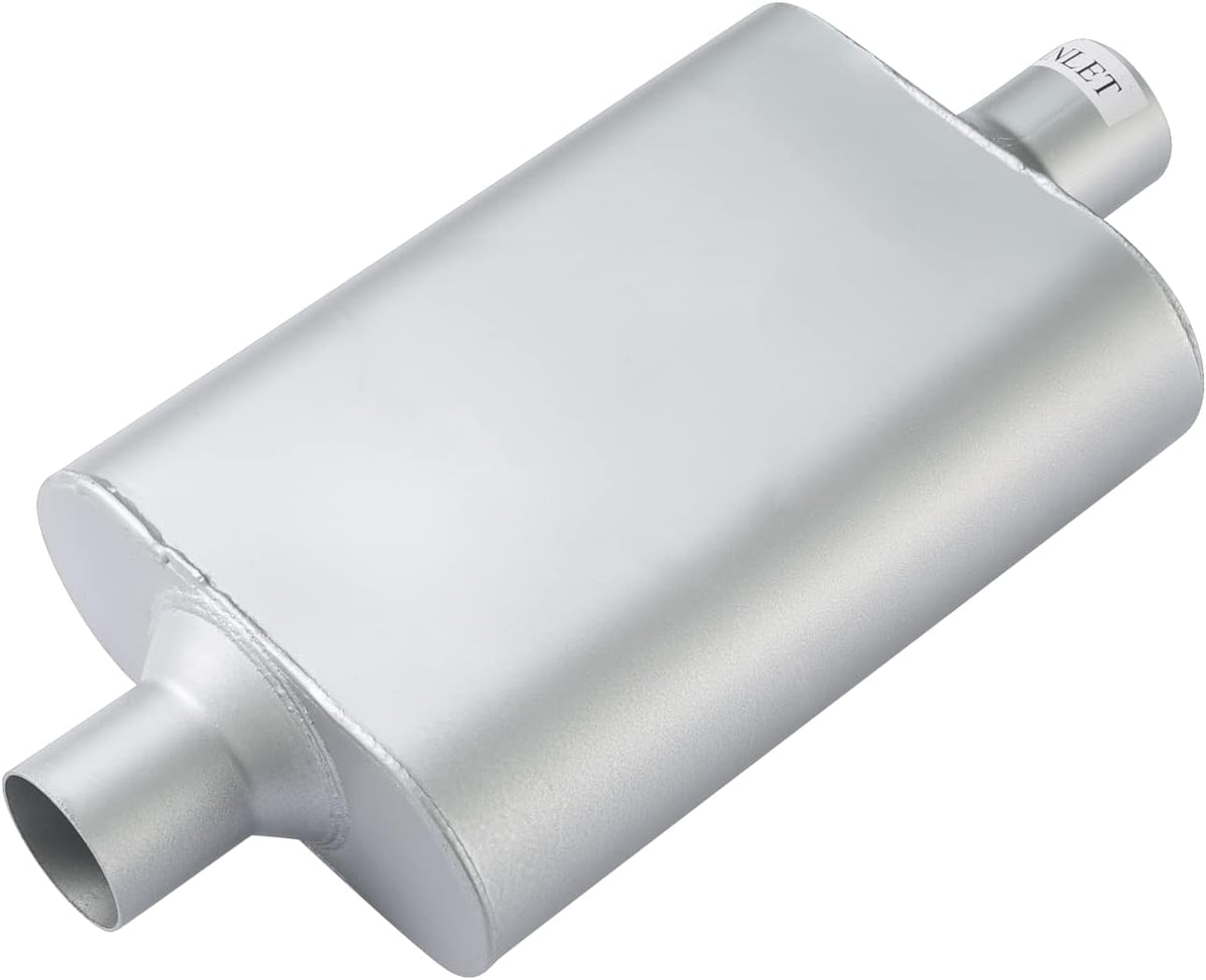 2 inch Inlet/Outlet Dual Chamber Muffler Pack of 2 D316297