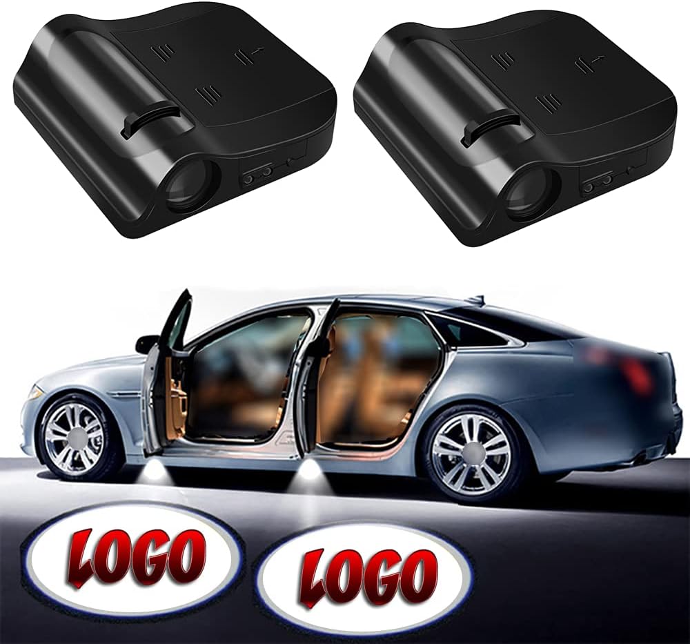 2Pcs Wireless Car Door Step Led Lights H8355