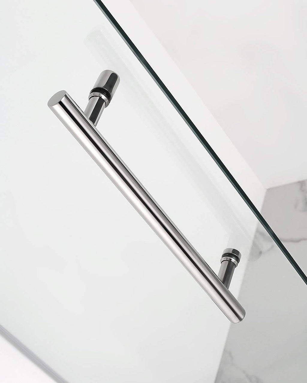 72x22 High x 28x22 Wide Frameless Shower Door Chrome F433974