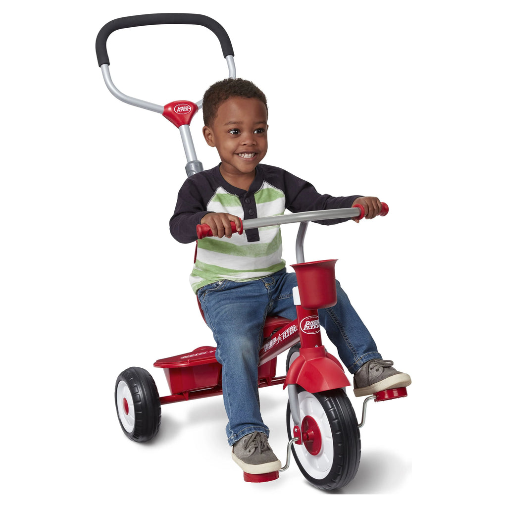 4-in-1 Red Trike B818