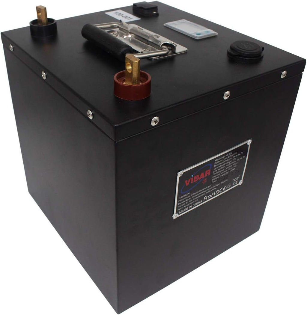 12V 120Ah LiFePO4 Deep-Cycle Battery with Built-in BMS T114