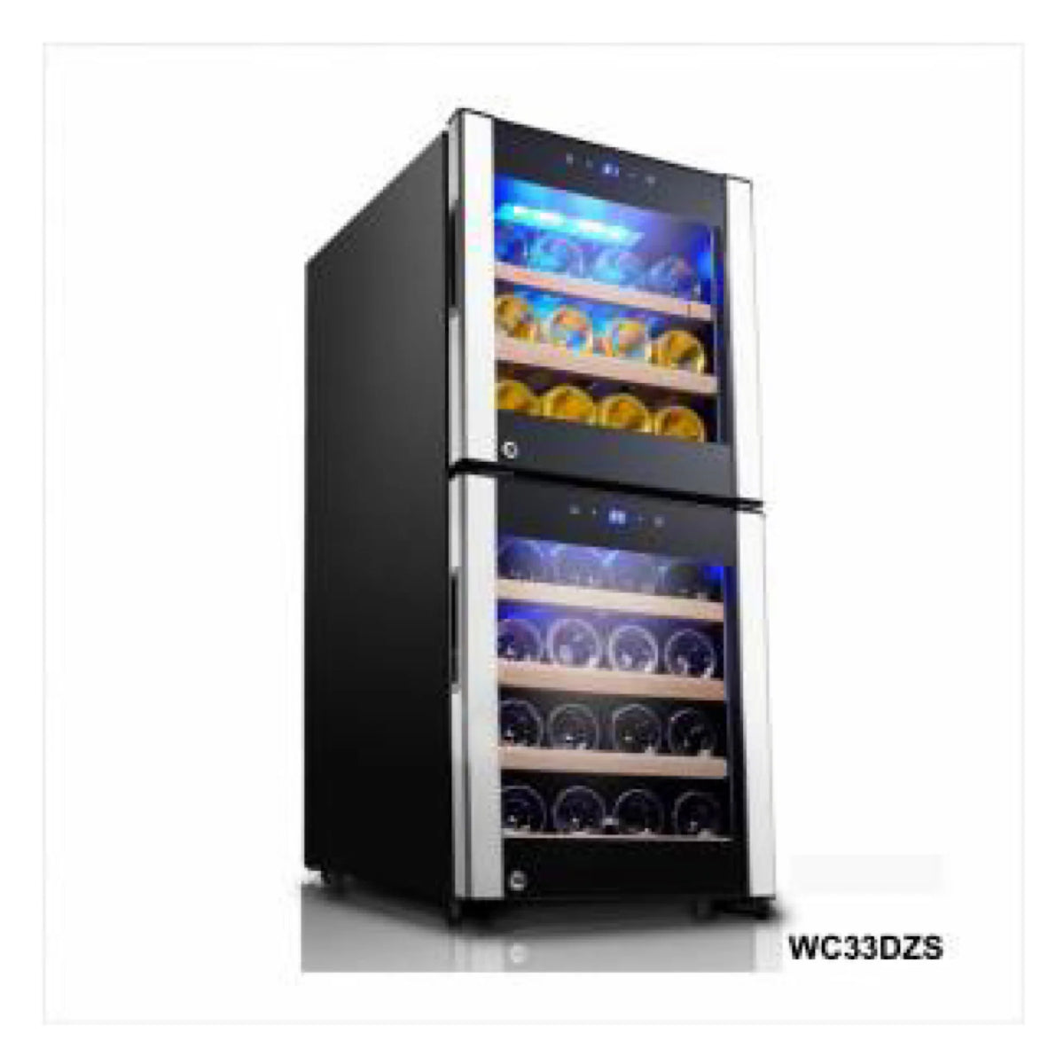 33 Bottles Dual Zone Wine Cooler N420
