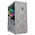 White Intel Core i5 3.40GHz GeForce GTX 650 8GB RAM 1TB HDD WiFi RGB Lighting Windows 10 Pro Gaming PC Desktop Computer F826134