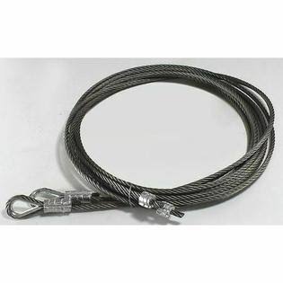Spring Lift Cable, 5/32 In, 140 In., pk2 N43111
