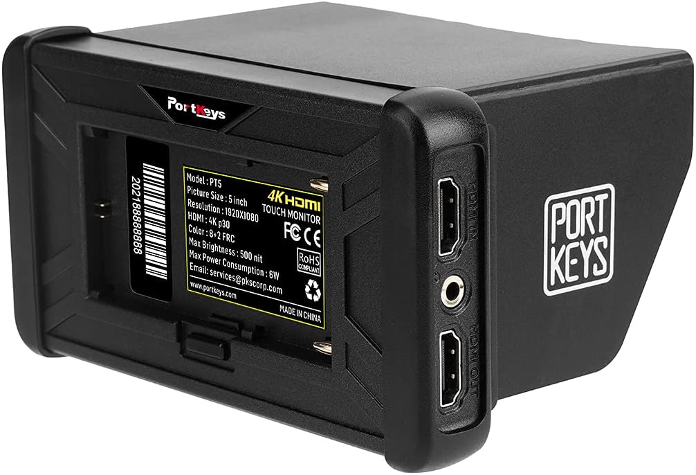 5'' UHD 4K Touch Screen DSLR Camera Monitor I87196