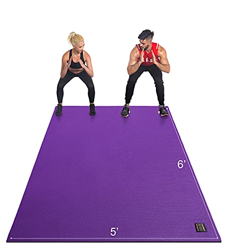 Large Non-Slip Exercise Mat 7mm U5695