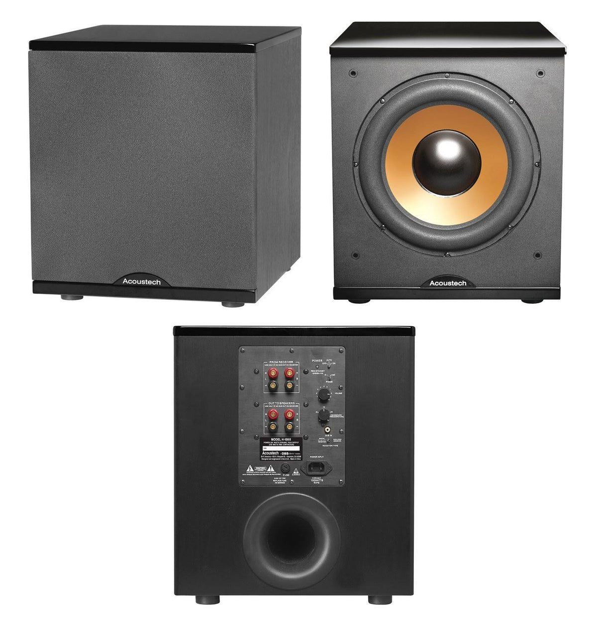 500-Watt Front-Firing Subwoofer Y418