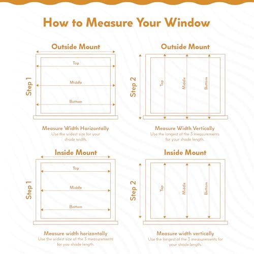 Cordless Bamboo Roman Shades - Driftwood - 28.5 in. W x 64 in. L X29550