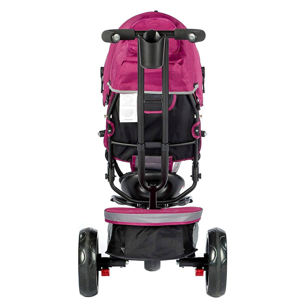 Blue 4-in-1 Stroller Trike with Canopy J501