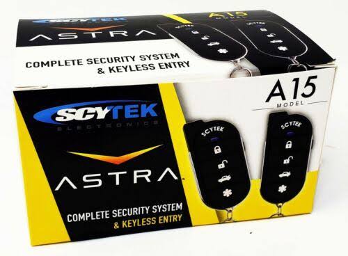 Keyless Entry Car Alarm Security System, 2 Key 2 Door Locks G4431