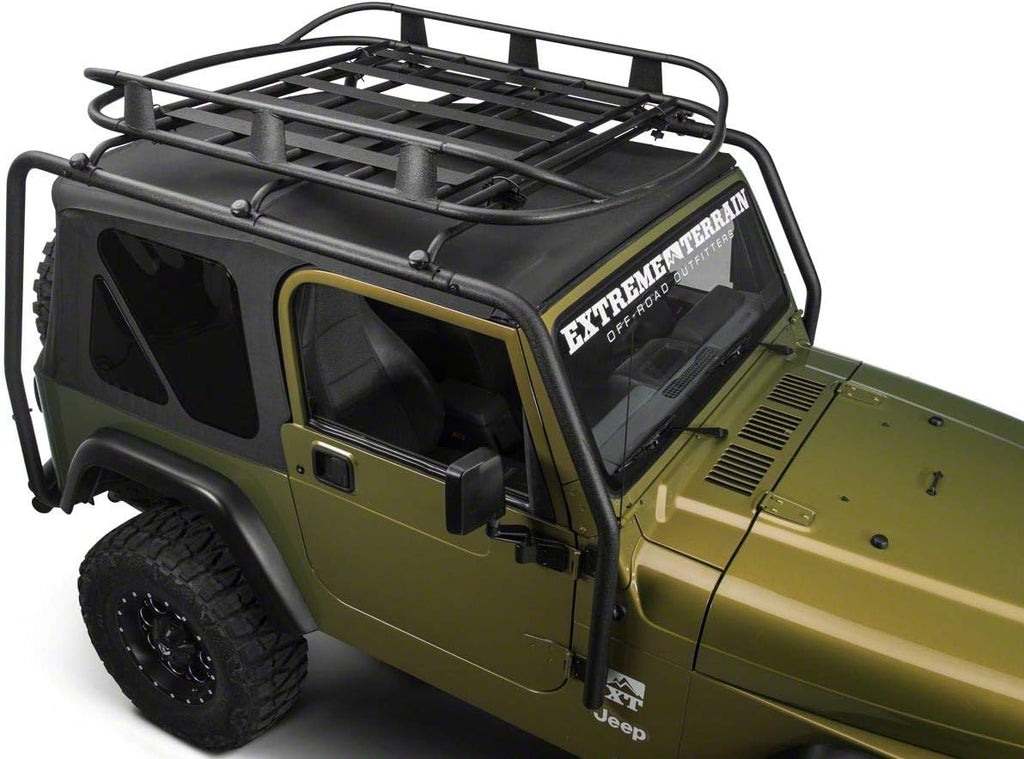 Textured Black Roof Rack Basket N3990