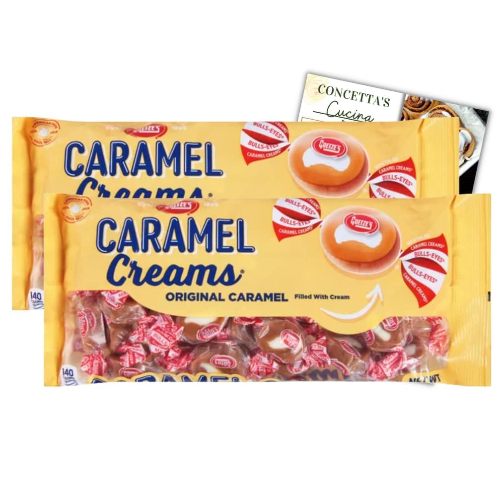 Two 12 oz. Bags Caramel Creams Y89340