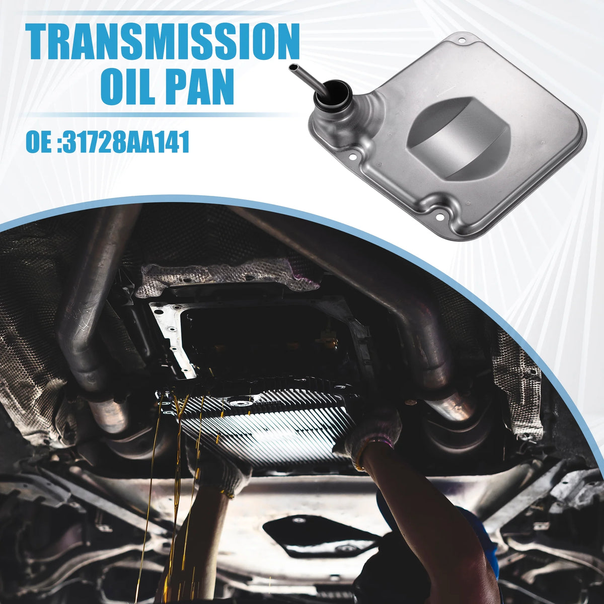 Car Oil Pan Automatic Transmission Filter for Subaru Forester 2013-2016 D337087
