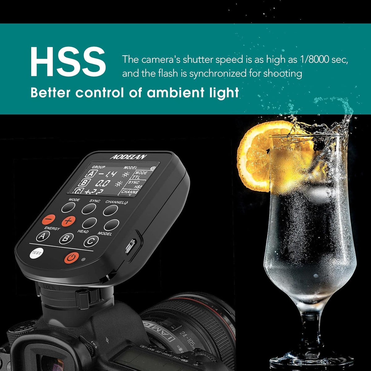 TTL Flash Trigger for Pentax Cameras S47021