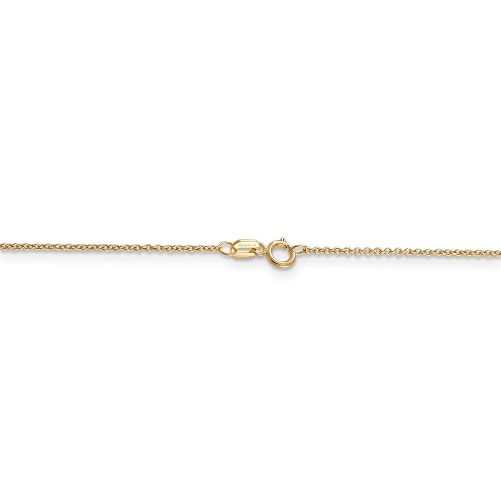 14k Yellow Gold Heart Locket Necklace G47295