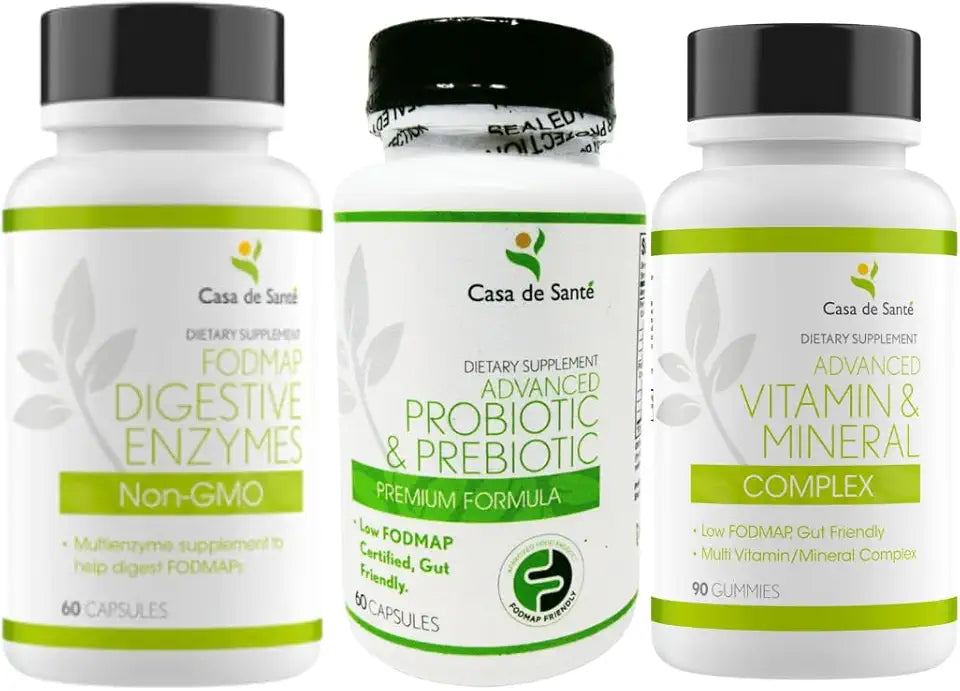 Probiotic & Prebiotic Gummies and Digestive Enzymes H2904