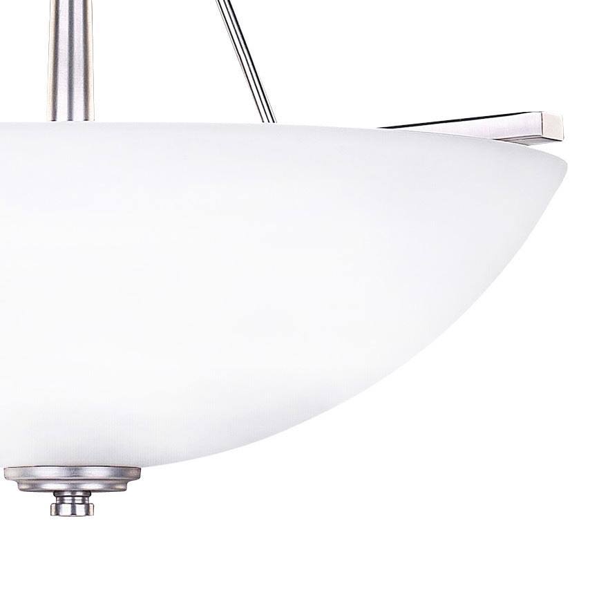 Pewter 3 Light Semi-Flush U88422