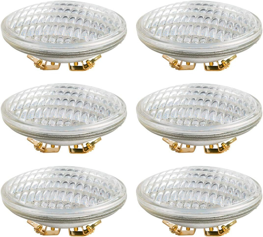 PAR36 LED Landscape Light Bulb, 6W 600 Lumen, Daylight White 6000K, 12V DC/AC, 4 Pack D509626