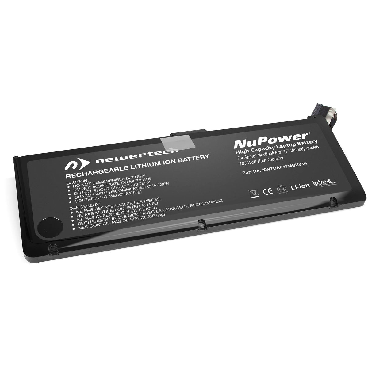 103Wh Battery for MacBook Pro 17" D4722