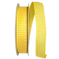 Saddle Linen Ribbon, 1 1/2 Inches x 50 Yards, Yellow G5684