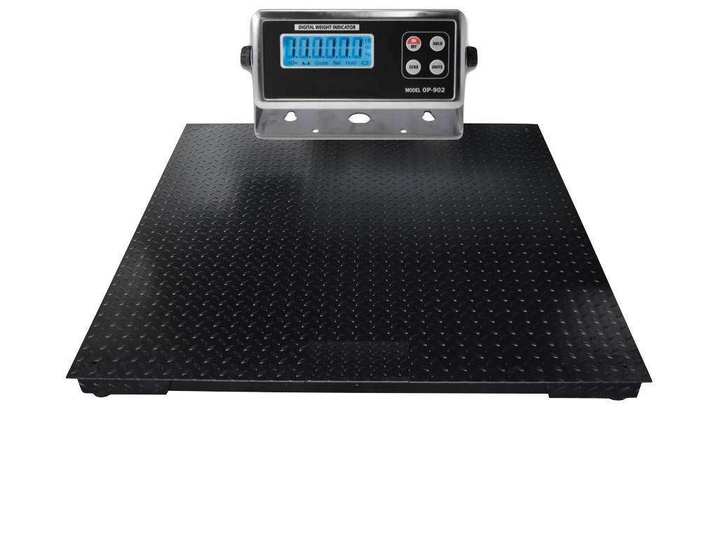 Industrial Warehouse 48 X 48 Floor Scale 10,000 Lbs X 2 Lb C636