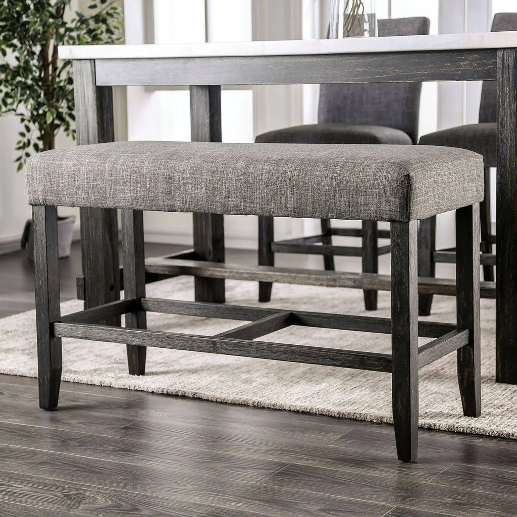 Gray Counter Height Bench B35526