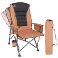 Oversized Folding Camping Chair with Cup Holder & Side Pocket L55679