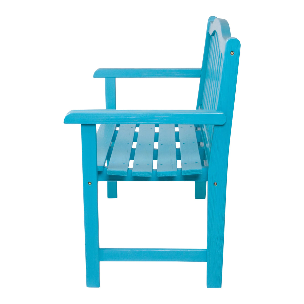 Aqua Wood Garden Bench D605