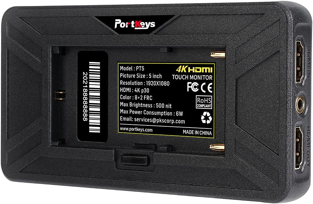 5'' UHD 4K Touch Screen DSLR Camera Monitor I87196