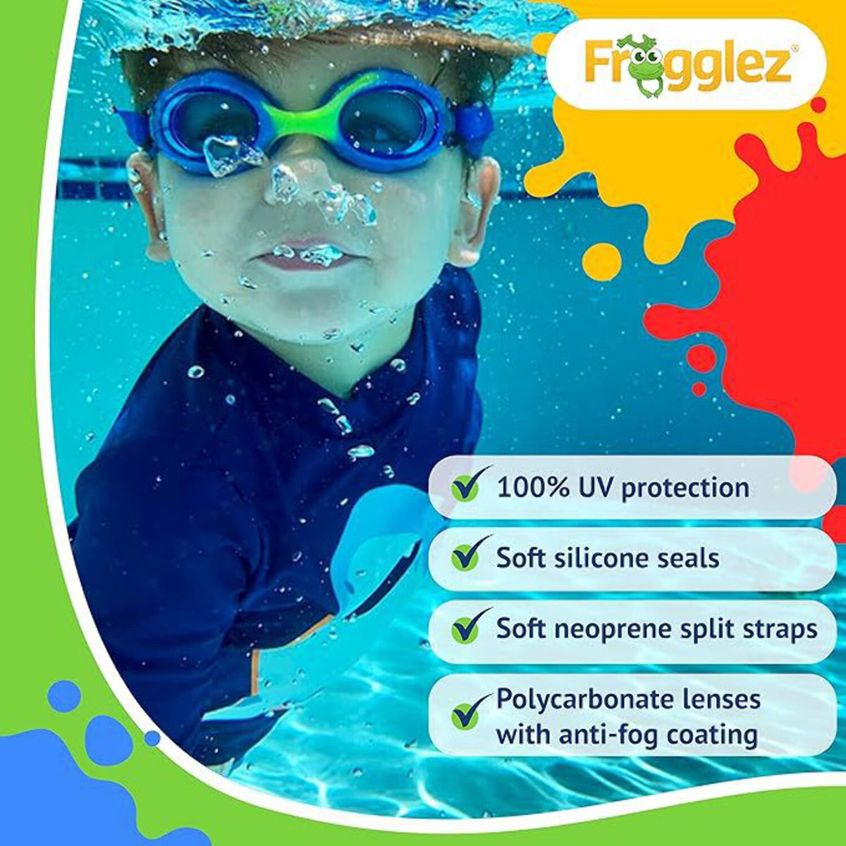 Pink Kids Swim Goggles P692