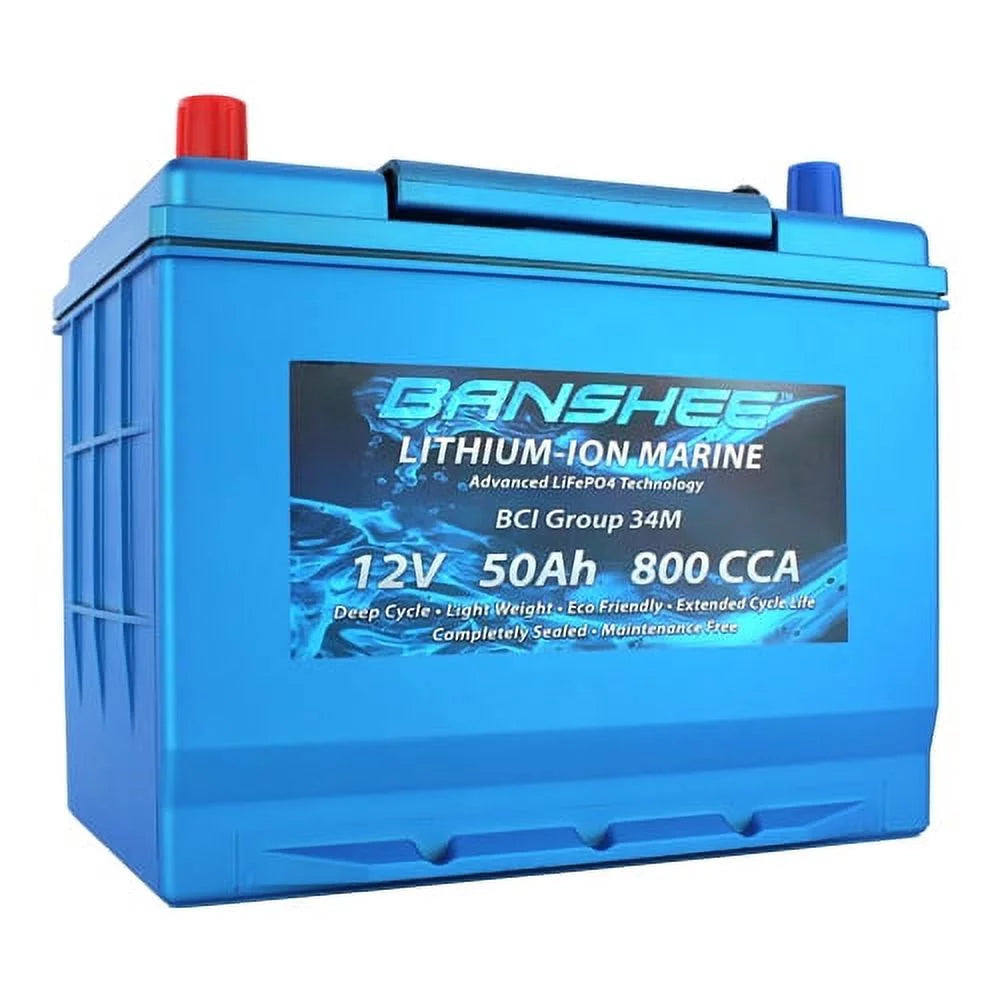 Group 34 LiFeP04 Deep Cycle Battery C4706