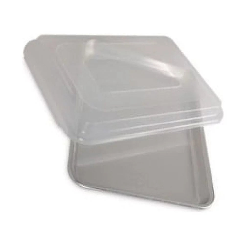 Aluminum Baker's Quarter Sheet with Lid, 11.4" x 8" x 1" Y241630