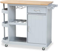 Light Grey Natural Trolleys and Carts Q92092