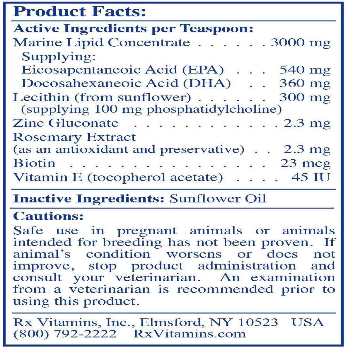 Ultra EFA for Dogs and Cats T261