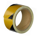 Reflective Hazard Black / Yellow Tape, 20 in x 33 ft N30088