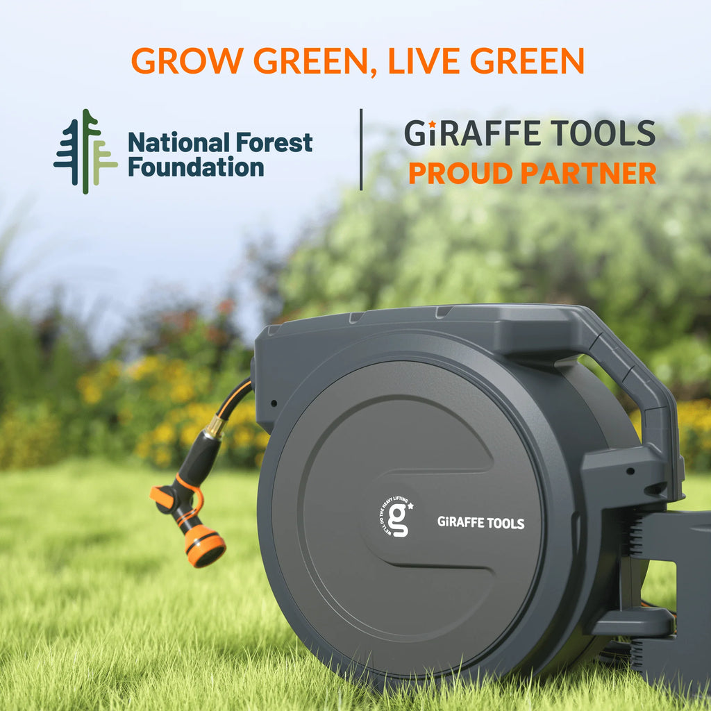 Retractable Garden Hose Reel 5/8in 90ft E476