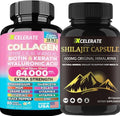 Collagen Keratin Biotin Shilajit Wellness Bundle X44018