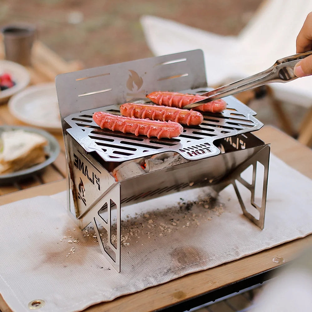 Detachable Stainless Steel Camping Stove C8328