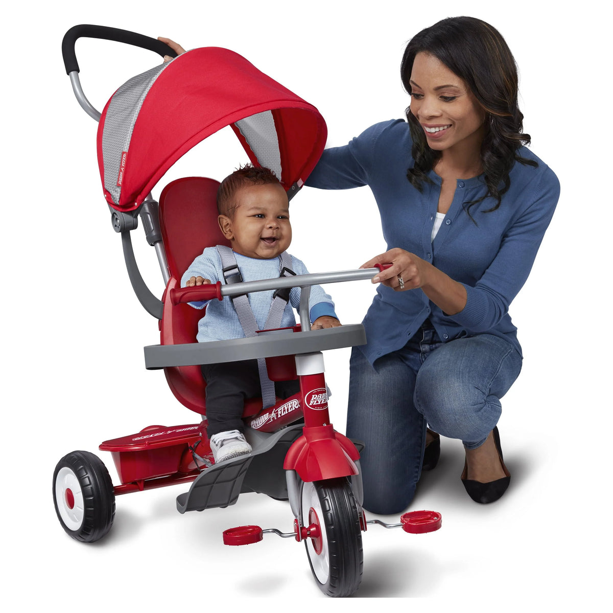 4-in-1 Red Trike B818