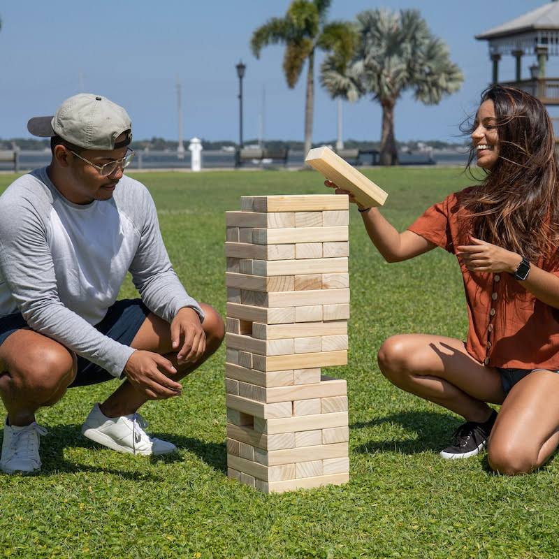 Giant Wooden Tumble Tower Game C2497
