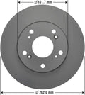Pack of 2 Brake Rotor H529433