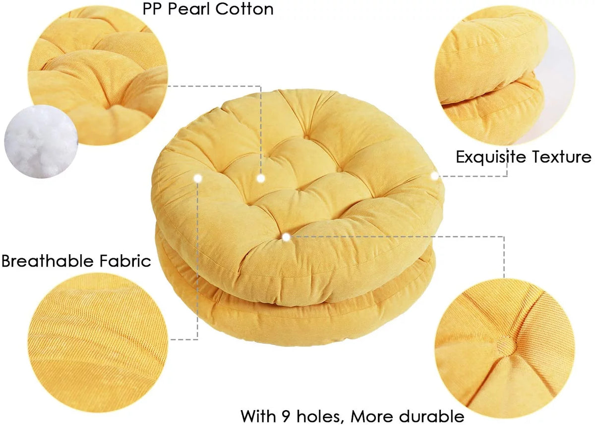 Round Chair Pad 22 x 22 x 4 Inches P25578