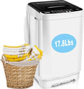 Portable Fully-Automatic Washing Machine 17.6lbs 1.9Cu.ft P946