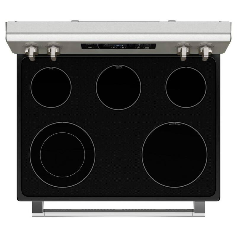 5 Element Freestanding Electric Range in Stainless Steel H501