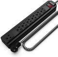 Surge Protector Power Strip, 1350 Joule, 4 ft Cord, 7 Outlet D34038