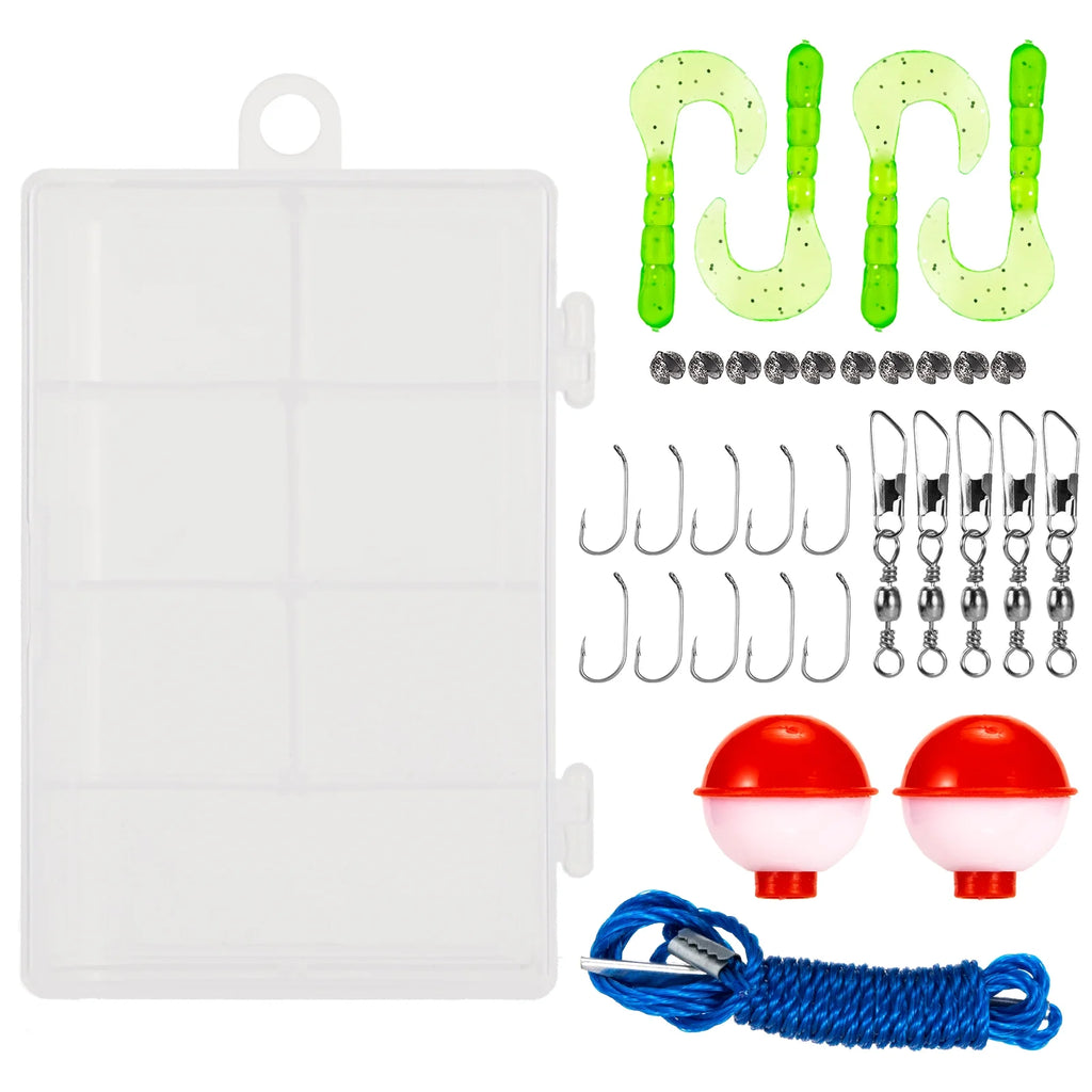Telescopic Fishing Rod and Reel Combo with Carry Case 36pcs Fishing Tackle Set Z12970