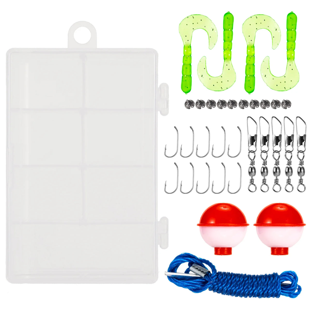 Telescopic Fishing Rod and Reel Combo with Carry Case 36pcs Fishing Tackle Set Z12970