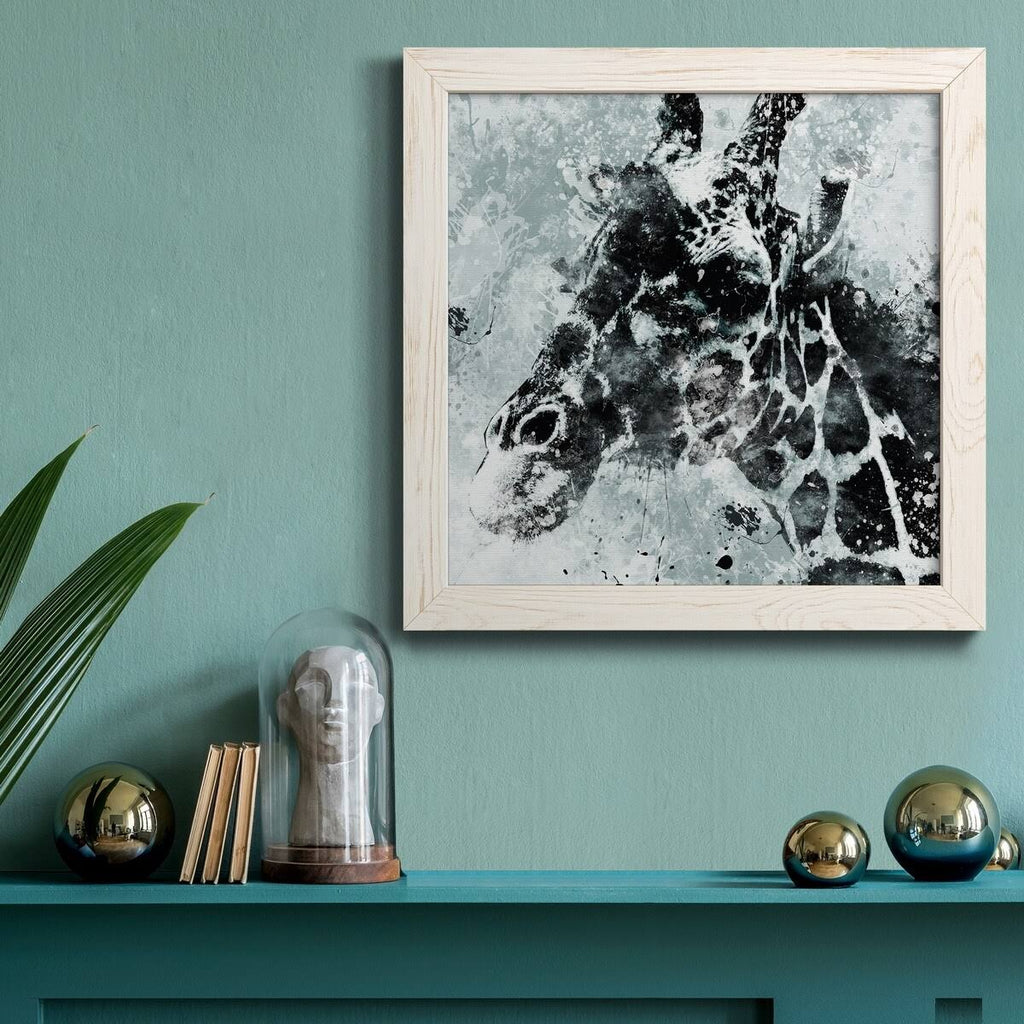 Framed Canvas - 31.5x31.5 - Walnut T62617