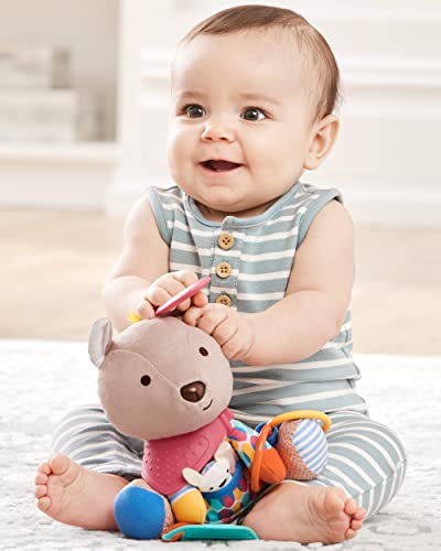 Baby Activity and Teething Toy with Rattle and Textures L7422